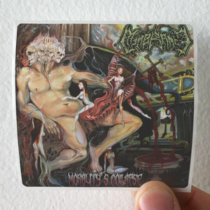 Membrance Moralitys Colapse Album Cover Sticker