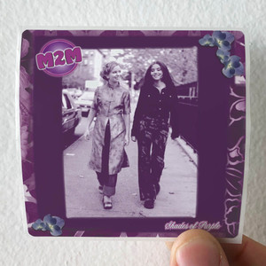 M2M Shades Of Purple Album Cover Sticker