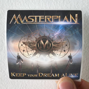 Masterplan Keep Your Dream Alive Album Cover Sticker