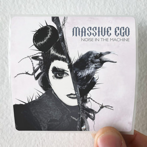 Massive Ego Noise In The Machine Album Cover Sticker
