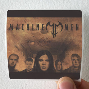 Machine Men Falling Album Cover Sticker