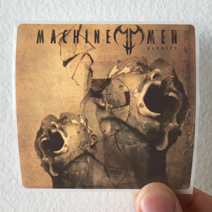 Machine Men Elegies Album Cover Sticker Machine Men Elegies Album Cover Sticker