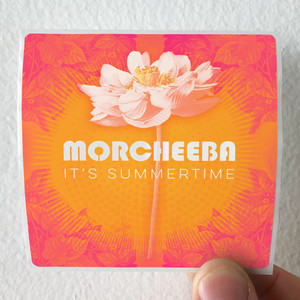 Morcheeba Its Summertime Album Cover Sticker Morcheeba Its Summertime Album Cover Sticker