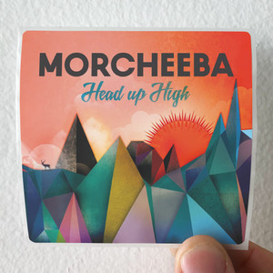 Morcheeba Head Up High Album Cover Sticker Morcheeba Head Up High Album Cover Sticker
