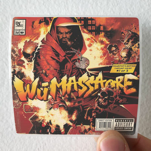 Method Man Wu Massacre 2 Album Cover Sticker Method Man Wu Massacre 2 Album Cover Sticker