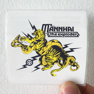 Mannhai The Exploder Album Cover Sticker