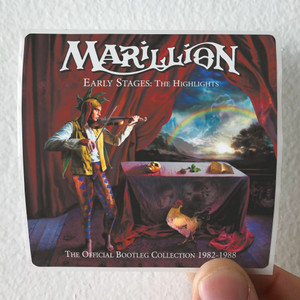Marillion Early Stages The Highlights Album Cover Sticker