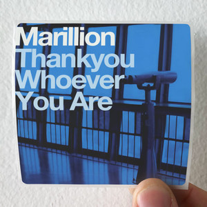 Marillion Thankyou Whoever You Are Album Cover Sticker Marillion Thankyou Whoever You Are Album Cover Sticker