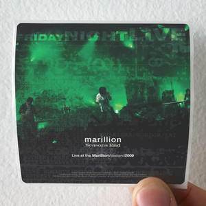 Marillion Season End Live Album Cover Sticker Marillion Season End Live Album Cover Sticker