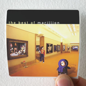 Marillion The Best Of Marillion Album Cover Sticker Marillion The Best Of Marillion Album Cover Sticker