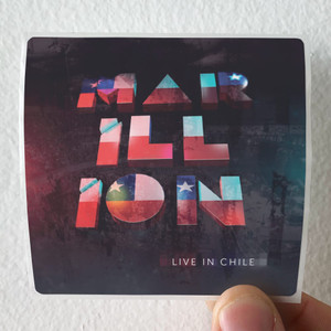 Marillion Live In Chile Album Cover Sticker Marillion Live In Chile Album Cover Sticker