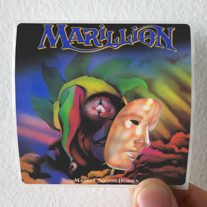 Marillion Market Square Heroes Album Cover Sticker Marillion Market Square Heroes Album Cover Sticker