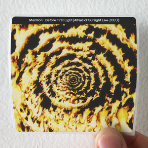 Marillion Before First Light Album Cover Sticker Marillion Before First Light Album Cover Sticker