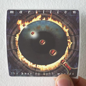 Marillion The Best Of Both Worlds 1 Album Cover Sticker Marillion The Best Of Both Worlds 1 Album Cover Sticker