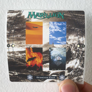 Marillion Seasons End Album Cover Sticker Marillion Seasons End Album Cover Sticker
