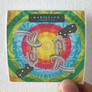 Marillion Living In F E A R Album Cover Sticker