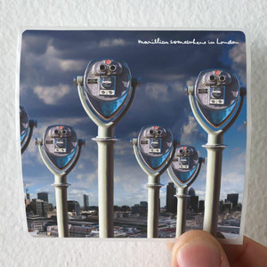 Marillion Somewhere In London Album Cover Sticker Marillion Somewhere In London Album Cover Sticker