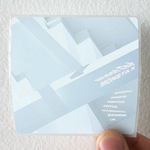 MONSTA X Shoot Out Japanese Version 2 Album Cover Sticker MONSTA X Shoot Out Japanese Version 2 Album Cover Sticker