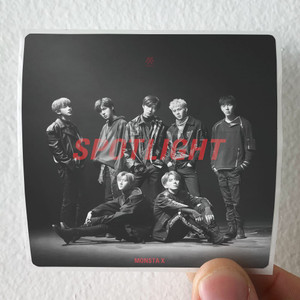 MONSTA X Spotlight 1 Album Cover Sticker MONSTA X Spotlight 1 Album Cover Sticker