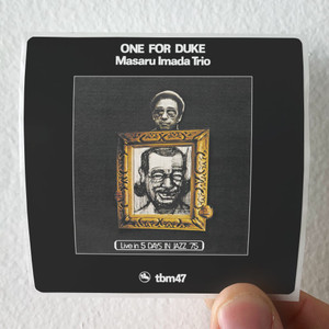 Masaru Imada Trio One For Duke Album Cover Sticker