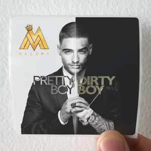 Maluma Pretty Boy Dirty Boy Album Cover Sticker