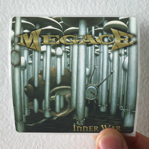 Megace Inner War Album Cover Sticker