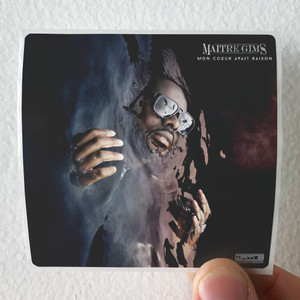 Maitre Gims Mon Cur Avait Raison Album Cover Sticker Maitre Gims Mon Cur Avait Raison Album Cover Sticker