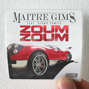 Maitre Gims Zoum Zoum Album Cover Sticker Maitre Gims Zoum Zoum Album Cover Sticker