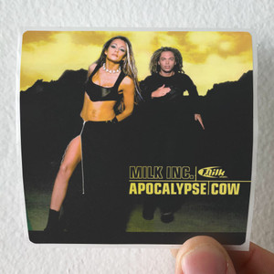 Milk Inc Apocalypse Cow Album Cover Sticker