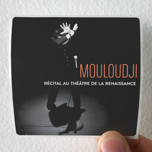 Mouloudji Rcital Au Thtre De La Renaissance Album Cover Sticker Mouloudji Rcital Au Thtre De La Renaissance Album Cover Sticker