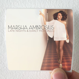 Marsha Ambrosius Late Nights Early Mornings Album Cover Sticker Marsha Ambrosius Late Nights Early Mornings Album Cover Sticker