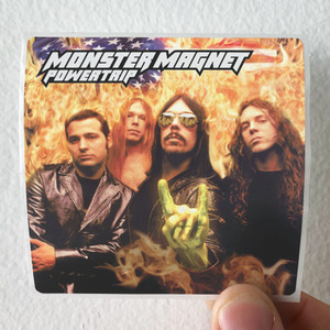 Monster Magnet Powertrip Album Cover Sticker