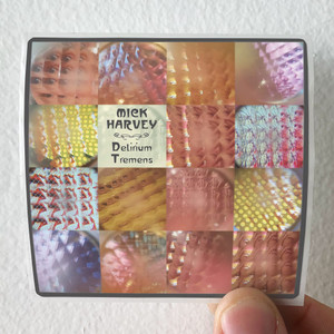 Mick Harvey Delirium Tremens Album Cover Sticker