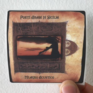 Milagro Acustico Poeti Arabi Di Sicilia 1 Album Cover Sticker Milagro Acustico Poeti Arabi Di Sicilia 1 Album Cover Sticker