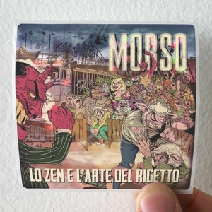Morso Lo Zen E Larte Del Rigetto Album Cover Sticker