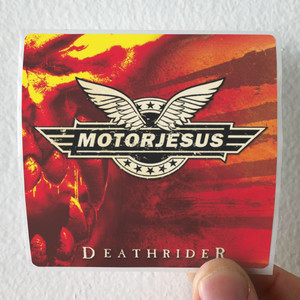 Motorjesus Deathrider 1 Album Cover Sticker