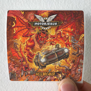 Motorjesus Hellbreaker 1 Album Cover Sticker