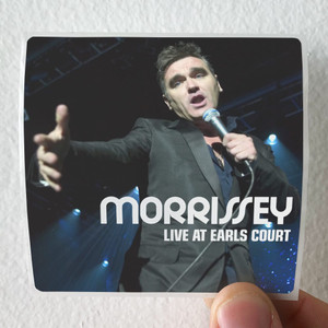 Morrissey Live At Earls Court Album Cover Sticker Morrissey Live At Earls Court Album Cover Sticker
