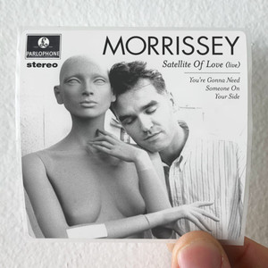 Morrissey Satellite Of Love Live Album Cover Sticker Morrissey Satellite Of Love Live Album Cover Sticker
