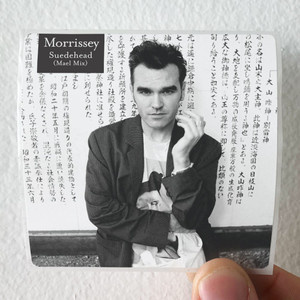 Morrissey Suedehead Mael Mix Album Cover Sticker Morrissey Suedehead Mael Mix Album Cover Sticker