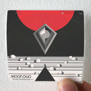 Moon Duo Occult Architecture Vol 1 Album Cover Sticker Moon Duo Occult Architecture Vol 1 Album Cover Sticker