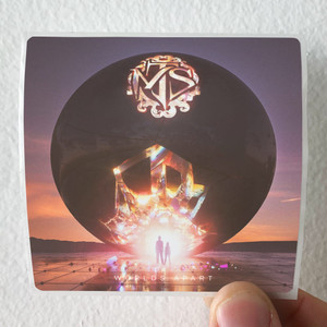 Make Them Suffer Worlds Apart Album Cover Sticker