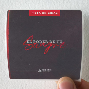Marco Barrientos El Poder De Tu Sangre 1 Album Cover Sticker Marco Barrientos El Poder De Tu Sangre 1 Album Cover Sticker