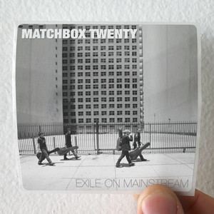 Matchbox Twenty Exile On Mainstream 1 Album Cover Sticker
