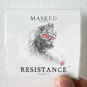 MASKED Resistance Ep Pt 2 Album Cover Sticker MASKED Resistance Ep Pt 2 Album Cover Sticker