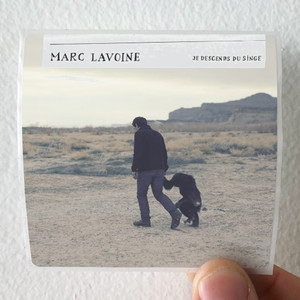 Marc Lavoine Je Descends Du Singe Album Cover Sticker Marc Lavoine Je Descends Du Singe Album Cover Sticker