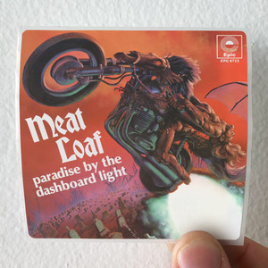Meat Loaf Paradise By The Dashboard Light Album Cover Sticker
