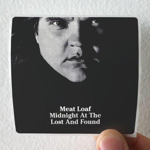 Meat Loaf Midnight At The Lost And Found Album Cover Sticker Meat Loaf Midnight At The Lost And Found Album Cover Sticker