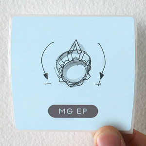 Martin L Gore Mg Ep Album Cover Sticker