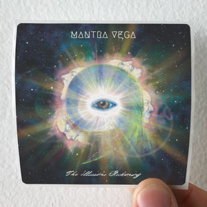 Mantra Vega The Illusions Reckoning Album Cover Sticker Mantra Vega The Illusions Reckoning Album Cover Sticker